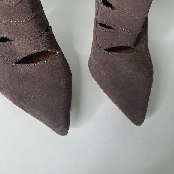 Steve Madden Cardii Cutout Suede Booties 6.5 M - Picture 7 of 12